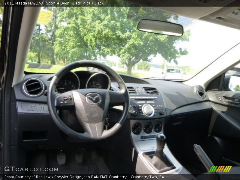 Black Mica / Black 2011 Mazda MAZDA3 i Sport 4 Door