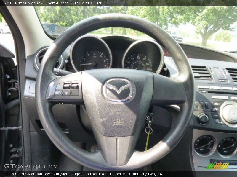 Black Mica / Black 2011 Mazda MAZDA3 i Sport 4 Door