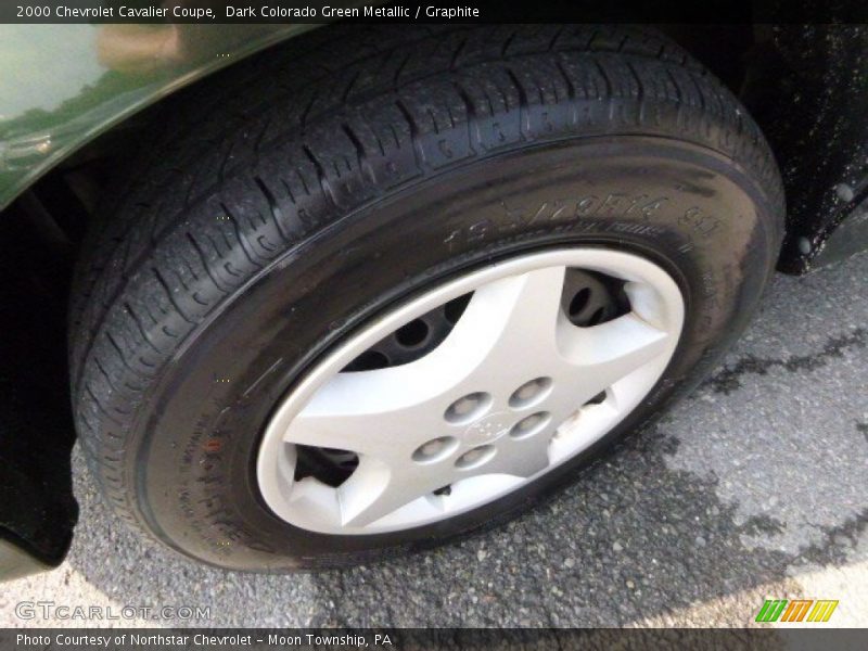 Dark Colorado Green Metallic / Graphite 2000 Chevrolet Cavalier Coupe