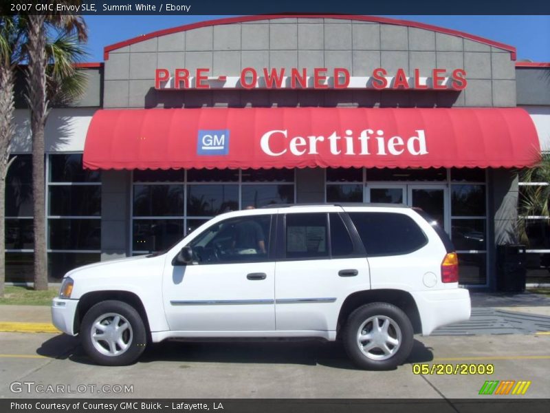 Summit White / Ebony 2007 GMC Envoy SLE