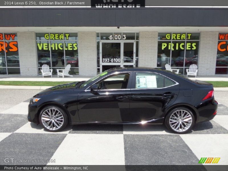 Obsidian Black / Parchment 2014 Lexus IS 250