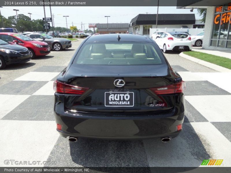 Obsidian Black / Parchment 2014 Lexus IS 250