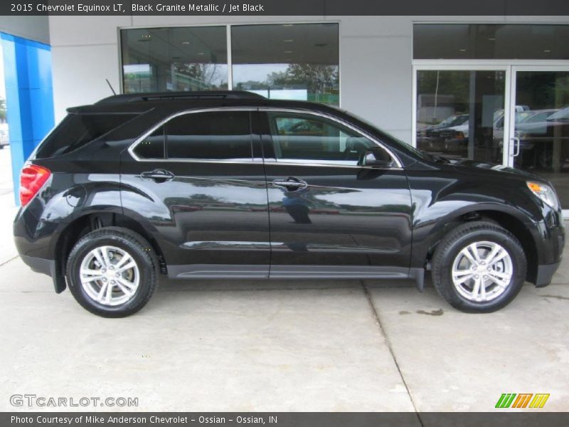 Black Granite Metallic / Jet Black 2015 Chevrolet Equinox LT