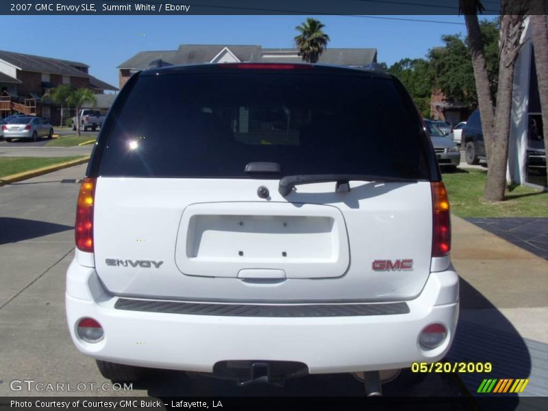 Summit White / Ebony 2007 GMC Envoy SLE