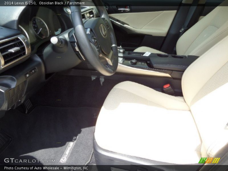 Obsidian Black / Parchment 2014 Lexus IS 250