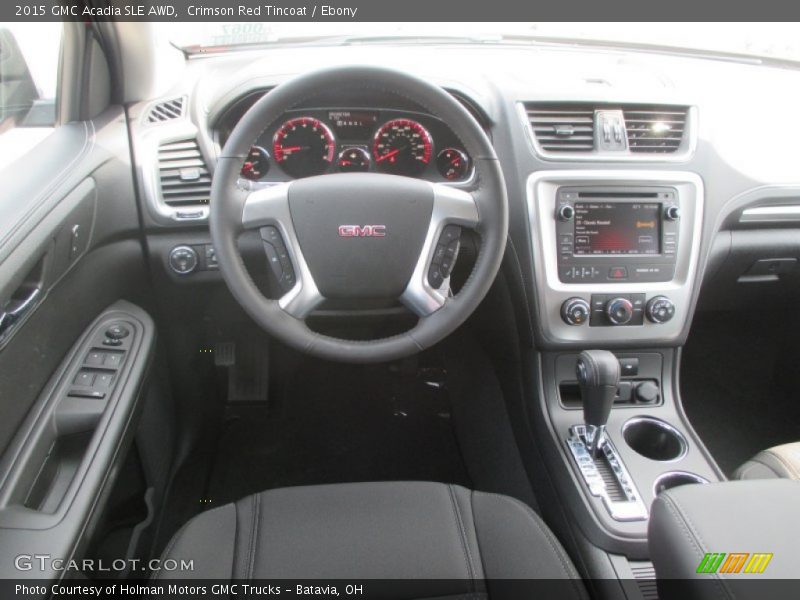 Crimson Red Tincoat / Ebony 2015 GMC Acadia SLE AWD