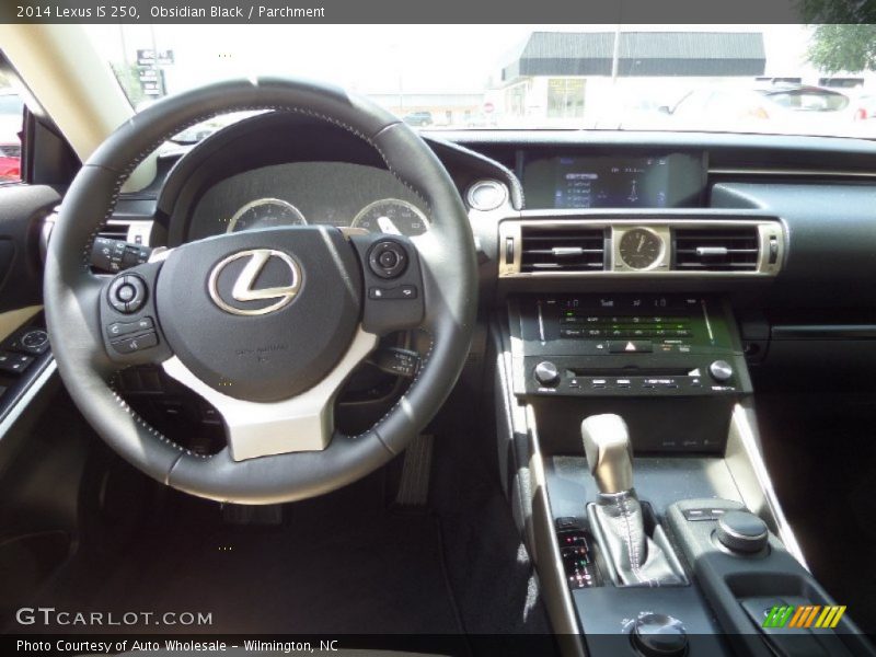 Obsidian Black / Parchment 2014 Lexus IS 250