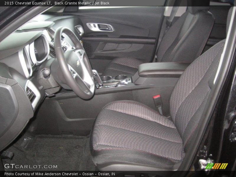 Black Granite Metallic / Jet Black 2015 Chevrolet Equinox LT
