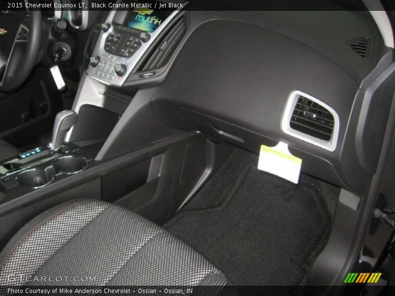 Black Granite Metallic / Jet Black 2015 Chevrolet Equinox LT