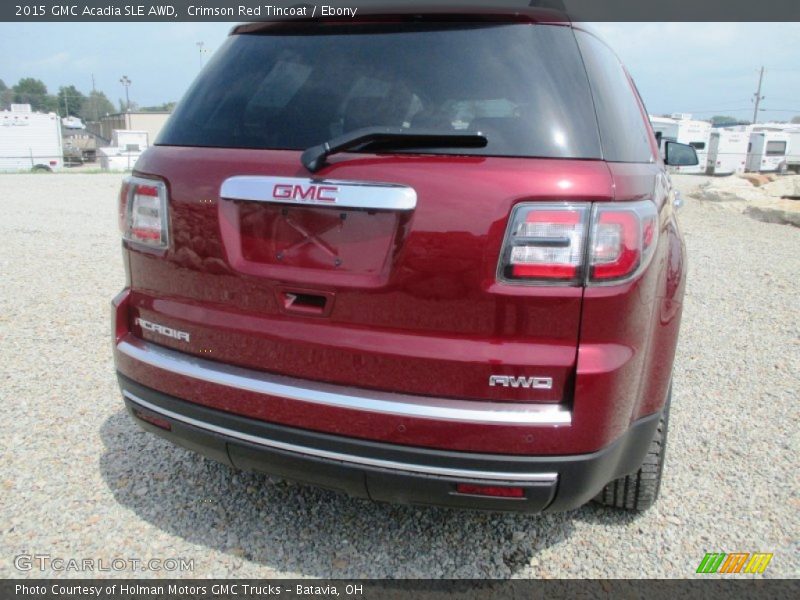 Crimson Red Tincoat / Ebony 2015 GMC Acadia SLE AWD
