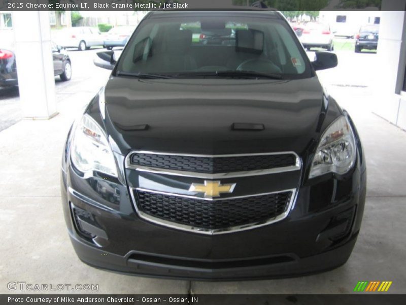 Black Granite Metallic / Jet Black 2015 Chevrolet Equinox LT