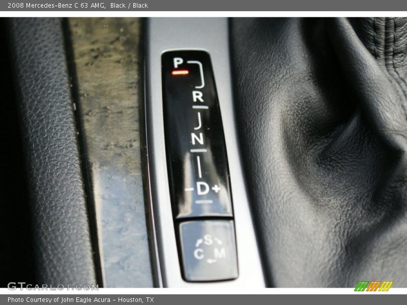 Black / Black 2008 Mercedes-Benz C 63 AMG