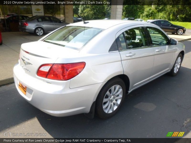 Bright Silver Metallic / Dark Slate Gray 2010 Chrysler Sebring Limited Sedan