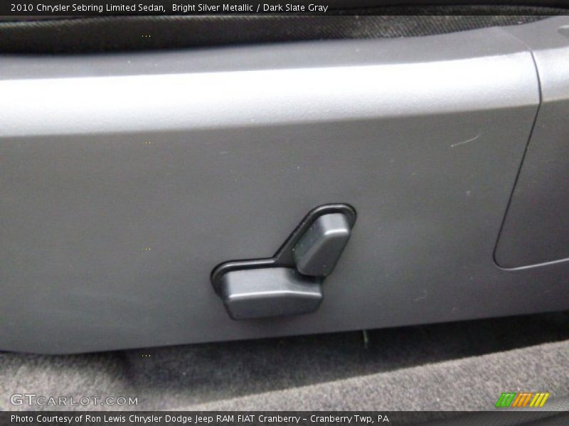 Bright Silver Metallic / Dark Slate Gray 2010 Chrysler Sebring Limited Sedan