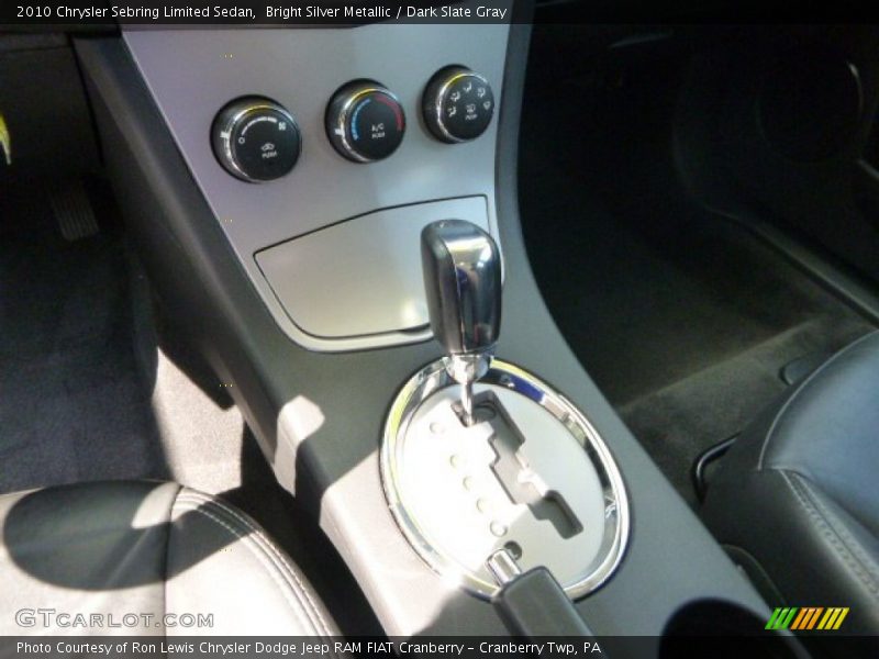 Bright Silver Metallic / Dark Slate Gray 2010 Chrysler Sebring Limited Sedan