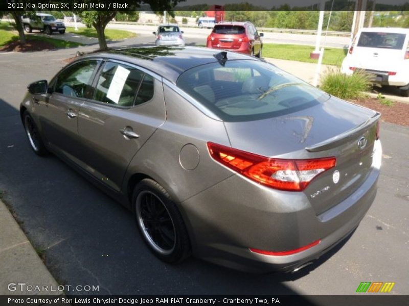 Satin Metal / Black 2012 Kia Optima SX