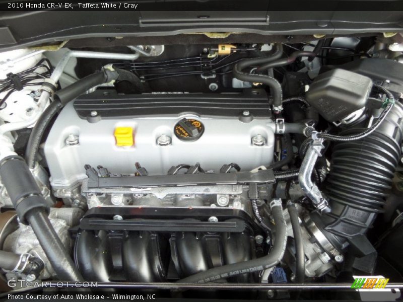 Taffeta White / Gray 2010 Honda CR-V EX