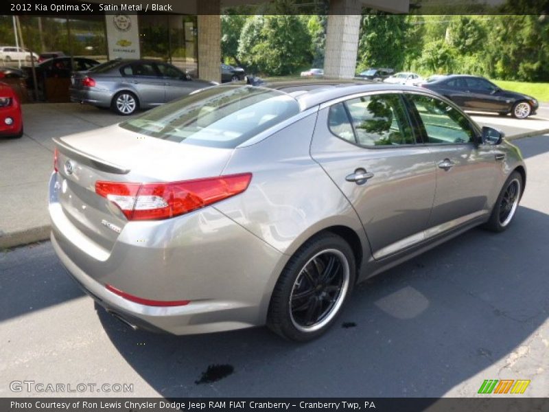 Satin Metal / Black 2012 Kia Optima SX