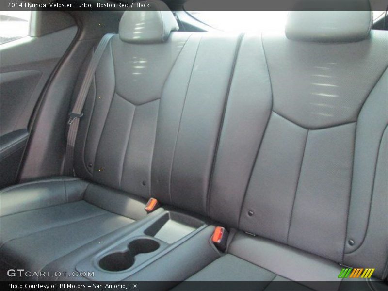 Boston Red / Black 2014 Hyundai Veloster Turbo