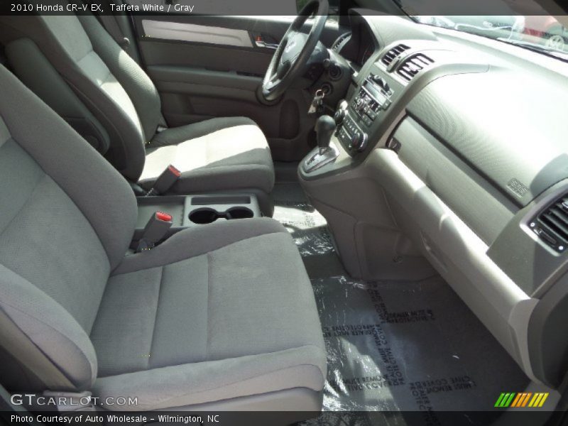 Taffeta White / Gray 2010 Honda CR-V EX