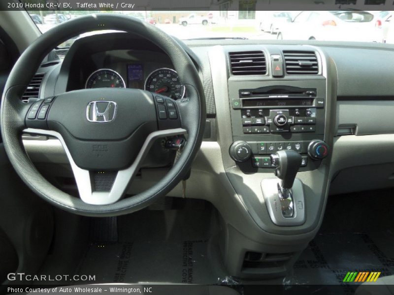 Taffeta White / Gray 2010 Honda CR-V EX