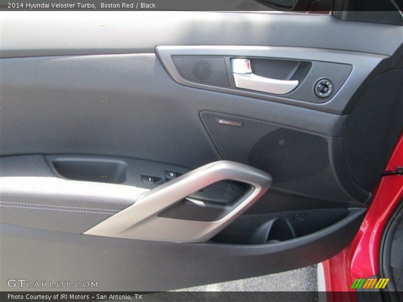Boston Red / Black 2014 Hyundai Veloster Turbo