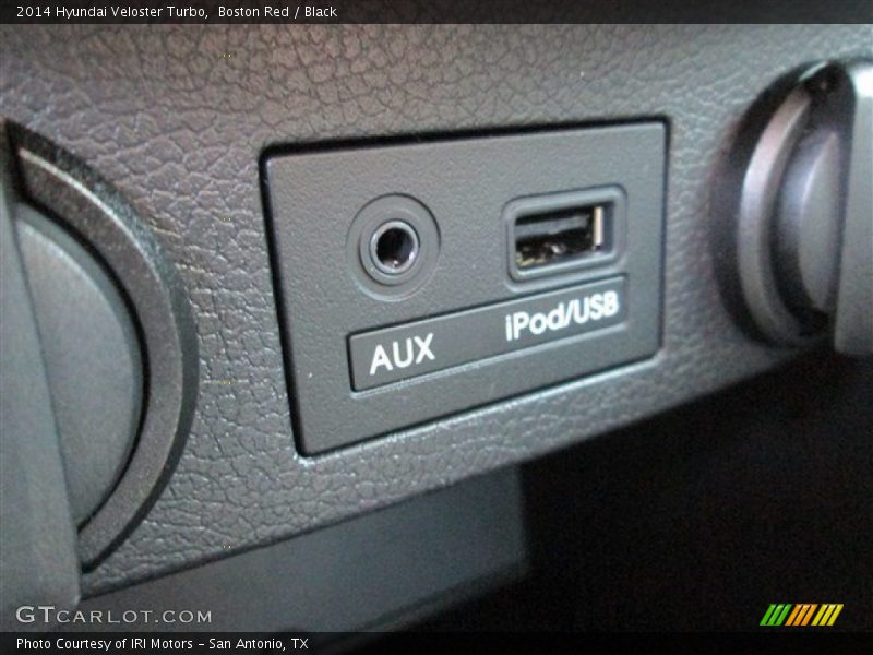 Boston Red / Black 2014 Hyundai Veloster Turbo