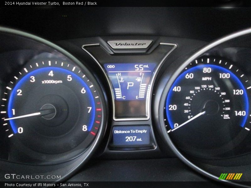 Boston Red / Black 2014 Hyundai Veloster Turbo