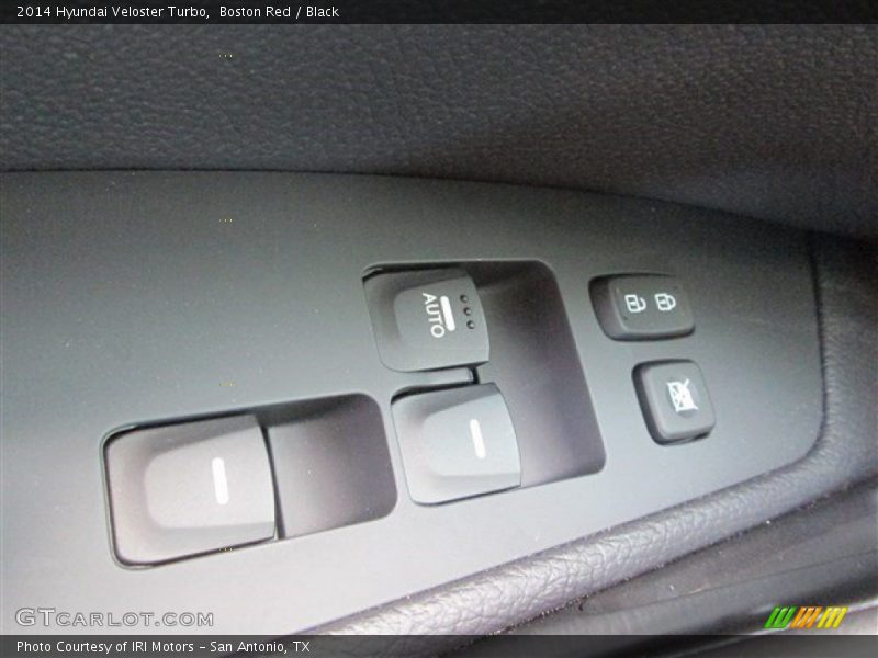 Boston Red / Black 2014 Hyundai Veloster Turbo