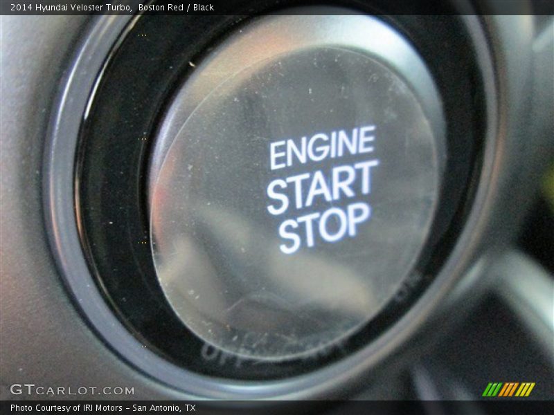 Boston Red / Black 2014 Hyundai Veloster Turbo