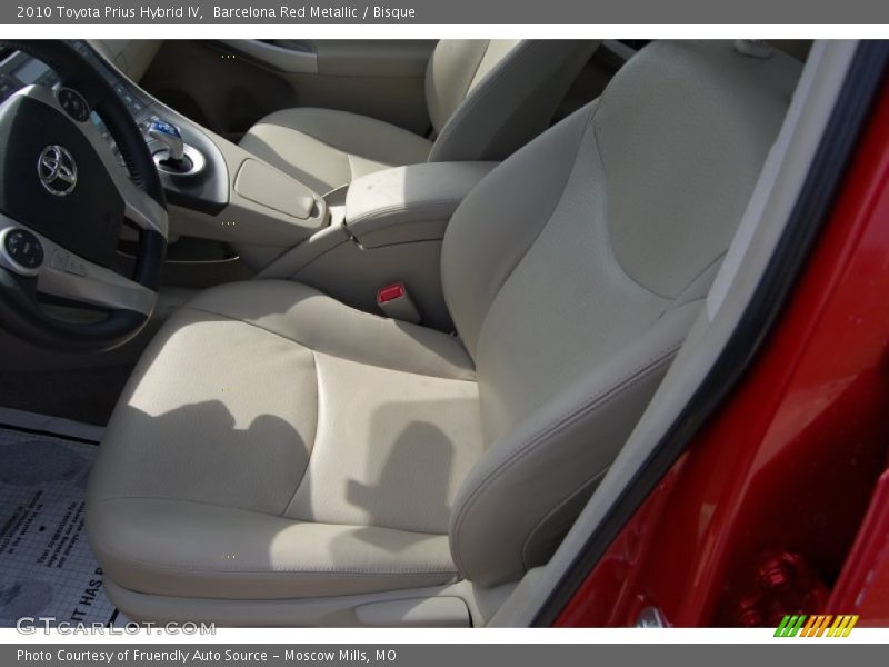 Barcelona Red Metallic / Bisque 2010 Toyota Prius Hybrid IV