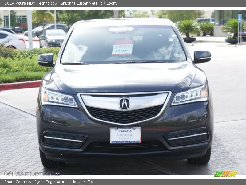 Graphite Luster Metallic / Ebony 2014 Acura MDX Technology