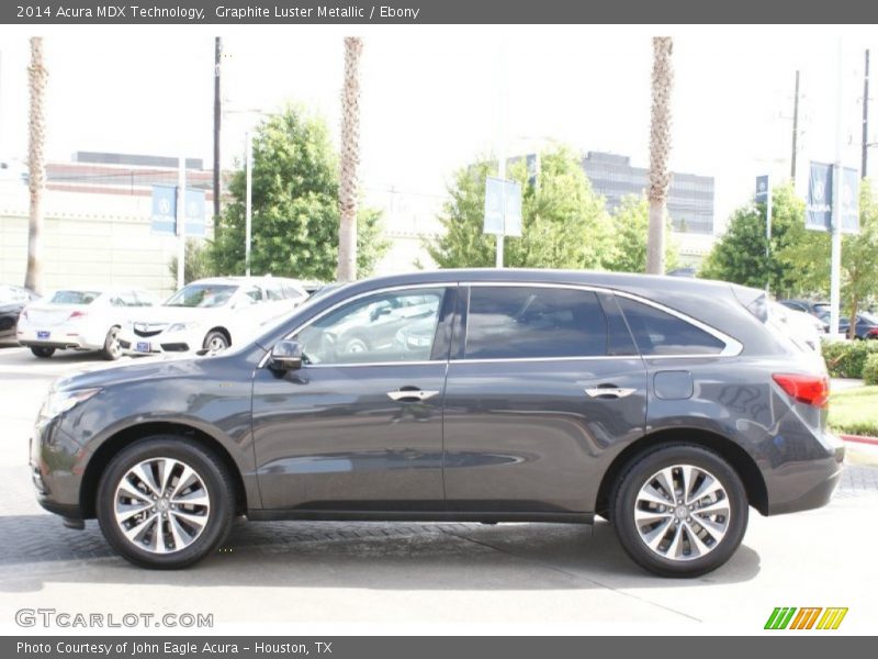 Graphite Luster Metallic / Ebony 2014 Acura MDX Technology