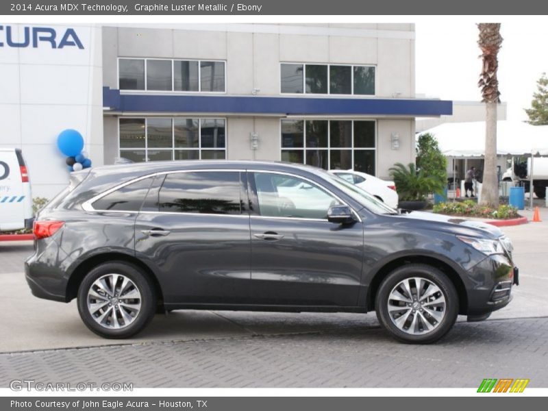 Graphite Luster Metallic / Ebony 2014 Acura MDX Technology