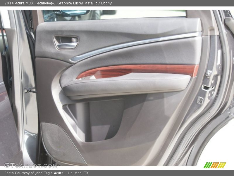 Graphite Luster Metallic / Ebony 2014 Acura MDX Technology