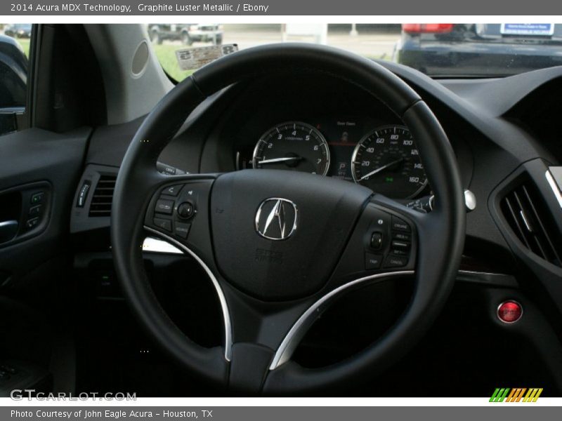 Graphite Luster Metallic / Ebony 2014 Acura MDX Technology