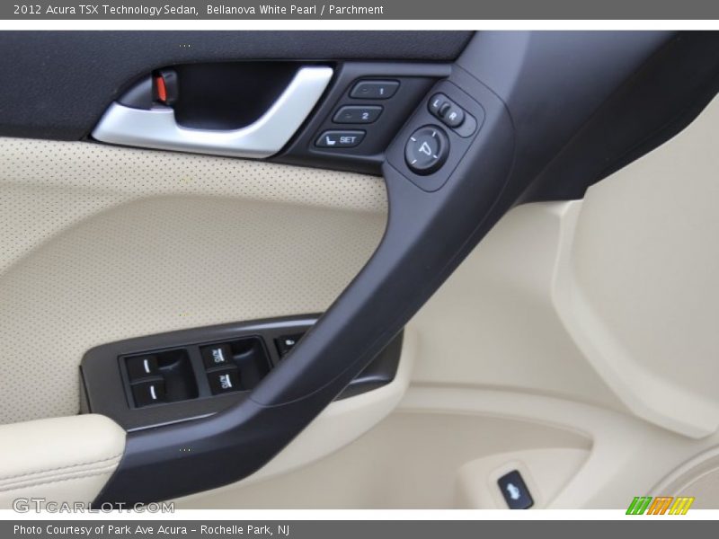 Bellanova White Pearl / Parchment 2012 Acura TSX Technology Sedan
