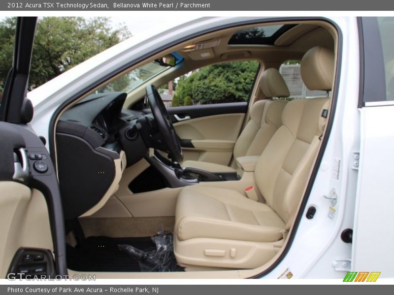 Bellanova White Pearl / Parchment 2012 Acura TSX Technology Sedan