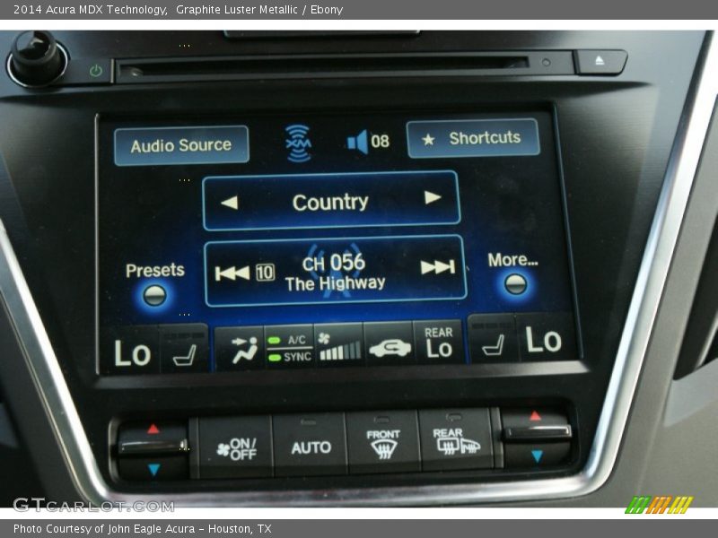 Graphite Luster Metallic / Ebony 2014 Acura MDX Technology