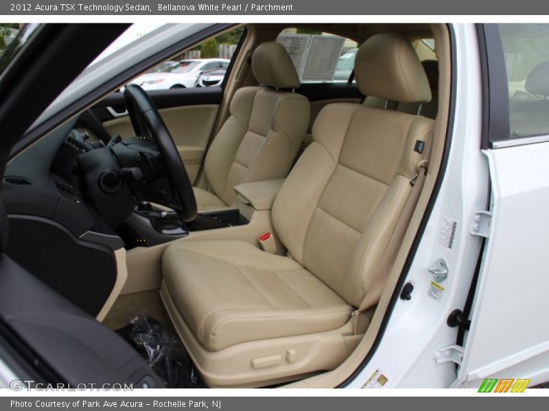 Bellanova White Pearl / Parchment 2012 Acura TSX Technology Sedan