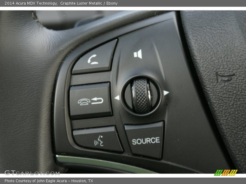 Graphite Luster Metallic / Ebony 2014 Acura MDX Technology