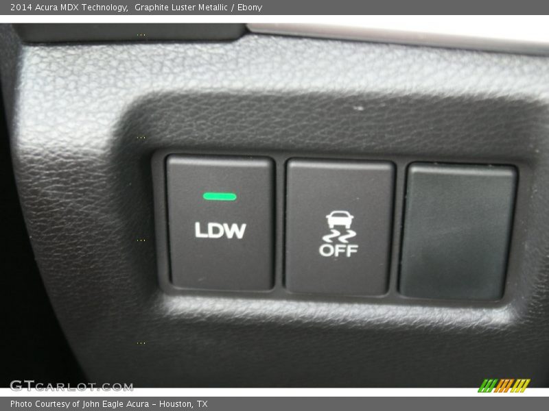 Graphite Luster Metallic / Ebony 2014 Acura MDX Technology