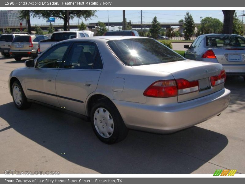 Heather Mist Metallic / Ivory 1998 Honda Accord LX Sedan