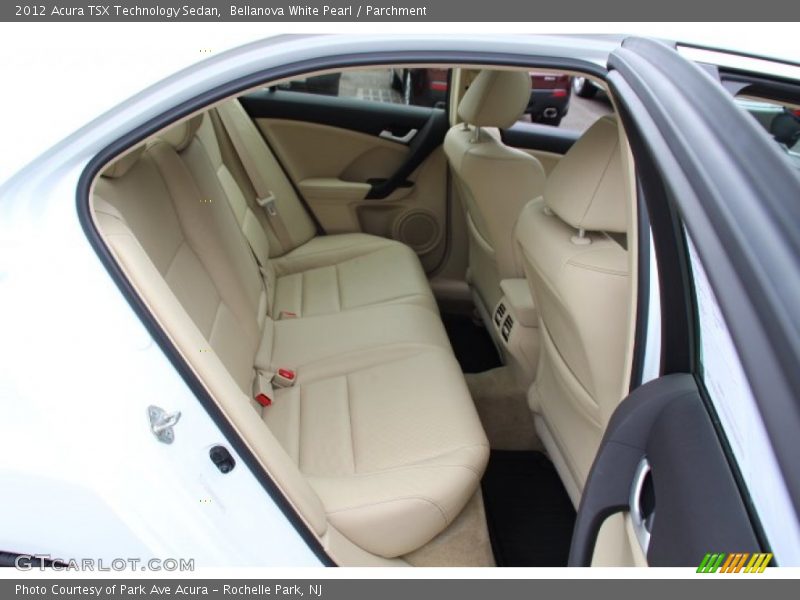 Bellanova White Pearl / Parchment 2012 Acura TSX Technology Sedan