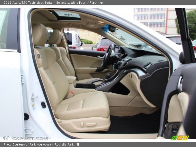 Bellanova White Pearl / Parchment 2012 Acura TSX Technology Sedan