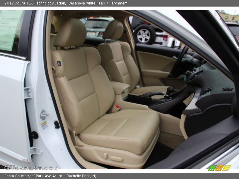 Bellanova White Pearl / Parchment 2012 Acura TSX Technology Sedan