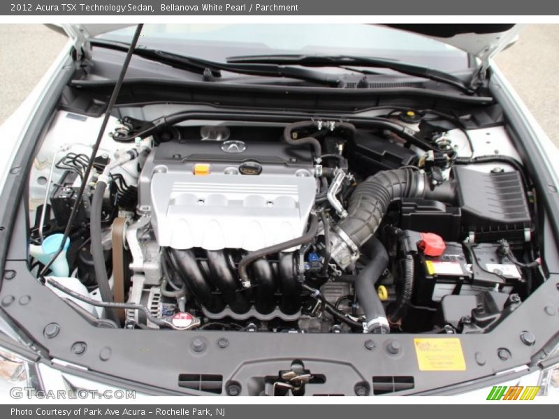 Bellanova White Pearl / Parchment 2012 Acura TSX Technology Sedan