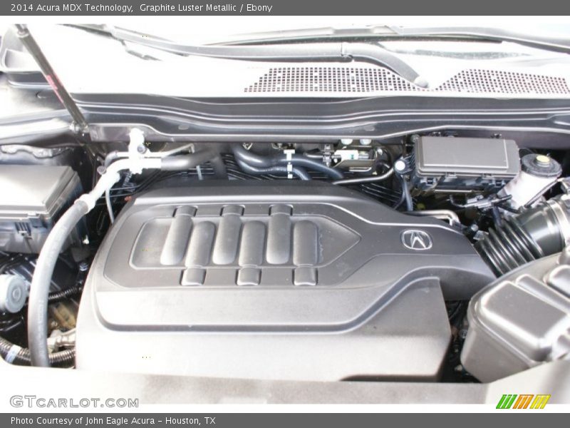 Graphite Luster Metallic / Ebony 2014 Acura MDX Technology