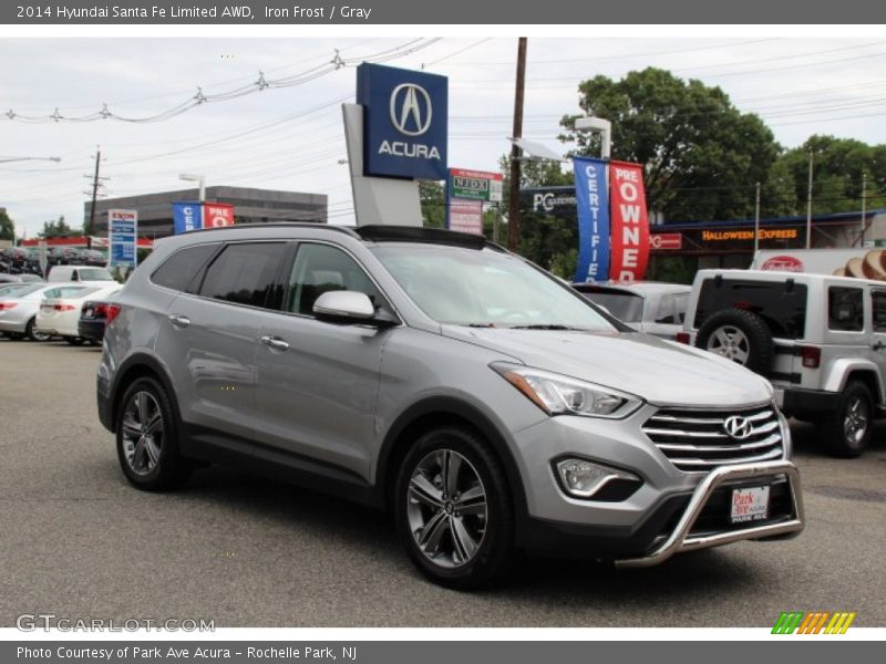 Iron Frost / Gray 2014 Hyundai Santa Fe Limited AWD