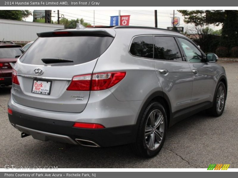 Iron Frost / Gray 2014 Hyundai Santa Fe Limited AWD